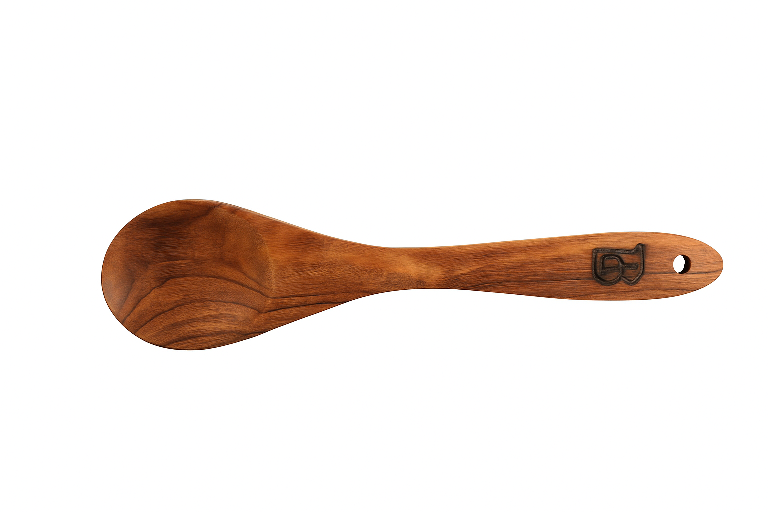Non Polished Rosewood Cooking Spoon – Handmade, Chemical Free, Eco-Friendly Wooden Utensil for Stirring, Serving & Safe Non-Toxic Kitchen Use