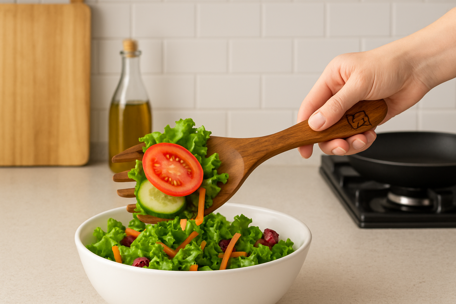 Natural Handmade Kitchen Tool for Serving