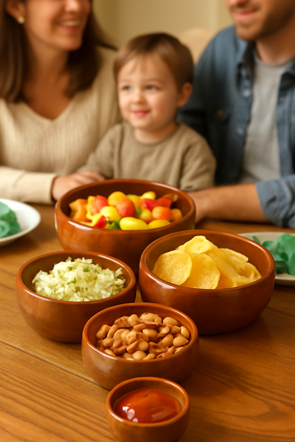 Premium Rosewood Salad Bowls, Set of 5, Lacquer Finished ,best for parties serving