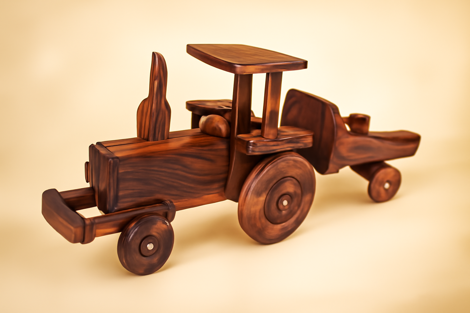 John Deere Tractor Toy with Spreader - Durable Farm Equipment Playset for Kids, Realistic Farming Role Play, Collectible Agricultural Toy