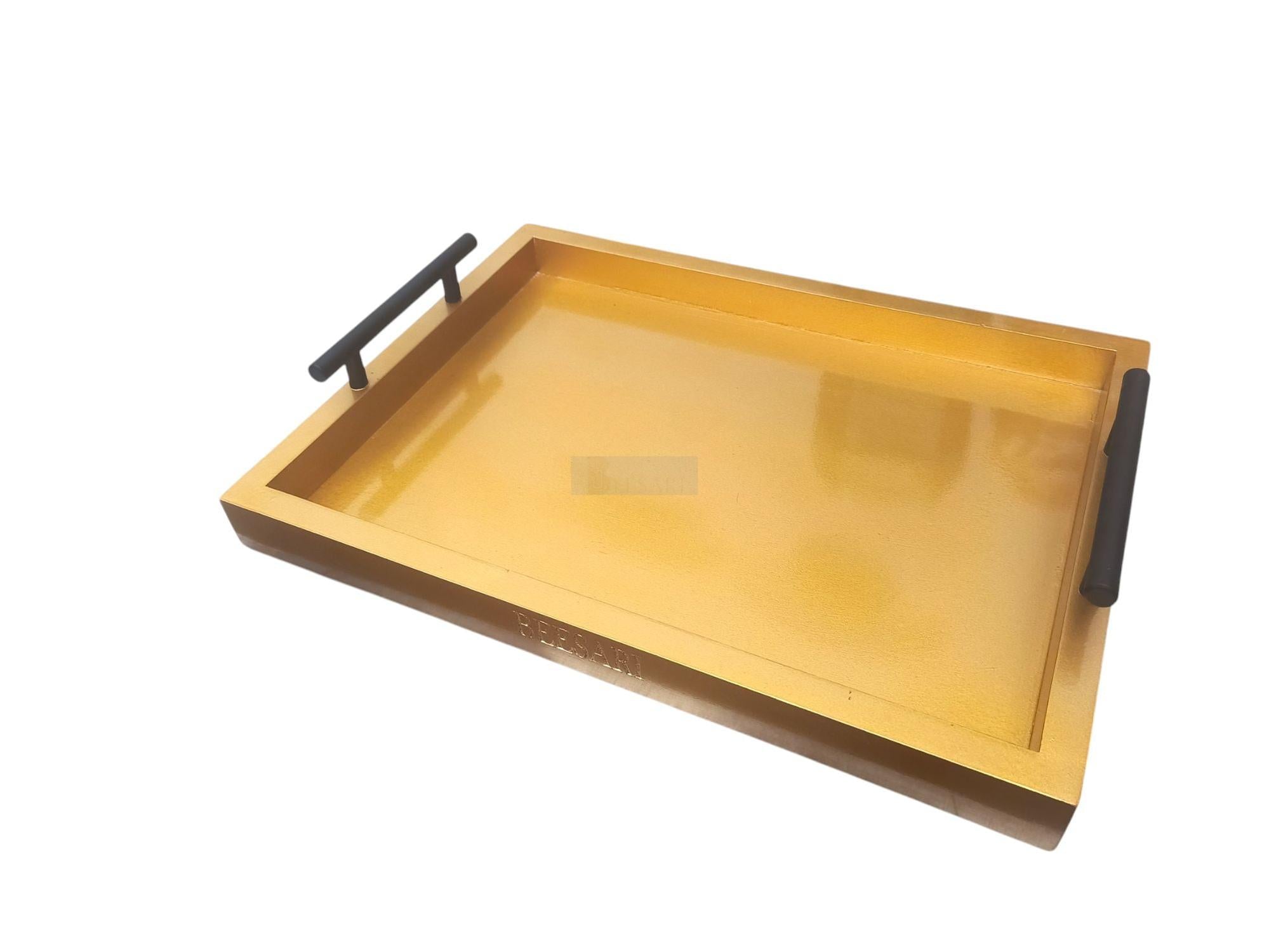 Deco Tray with Handles-Trays-BEESARI
