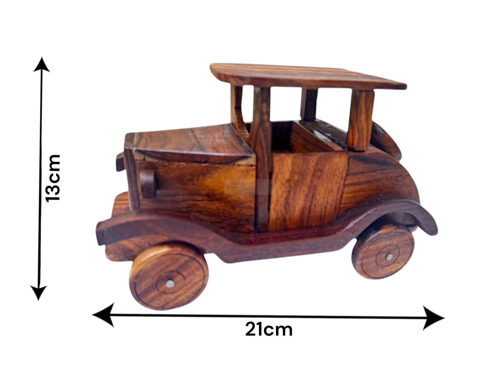 Eco-Friendly Handmade Wooden Toys for Kids - Durable, Non-Toxic, Reusable, Montessori Educational Toy Set for Toddlers and Gifts-Decor Pcs-BEESARI