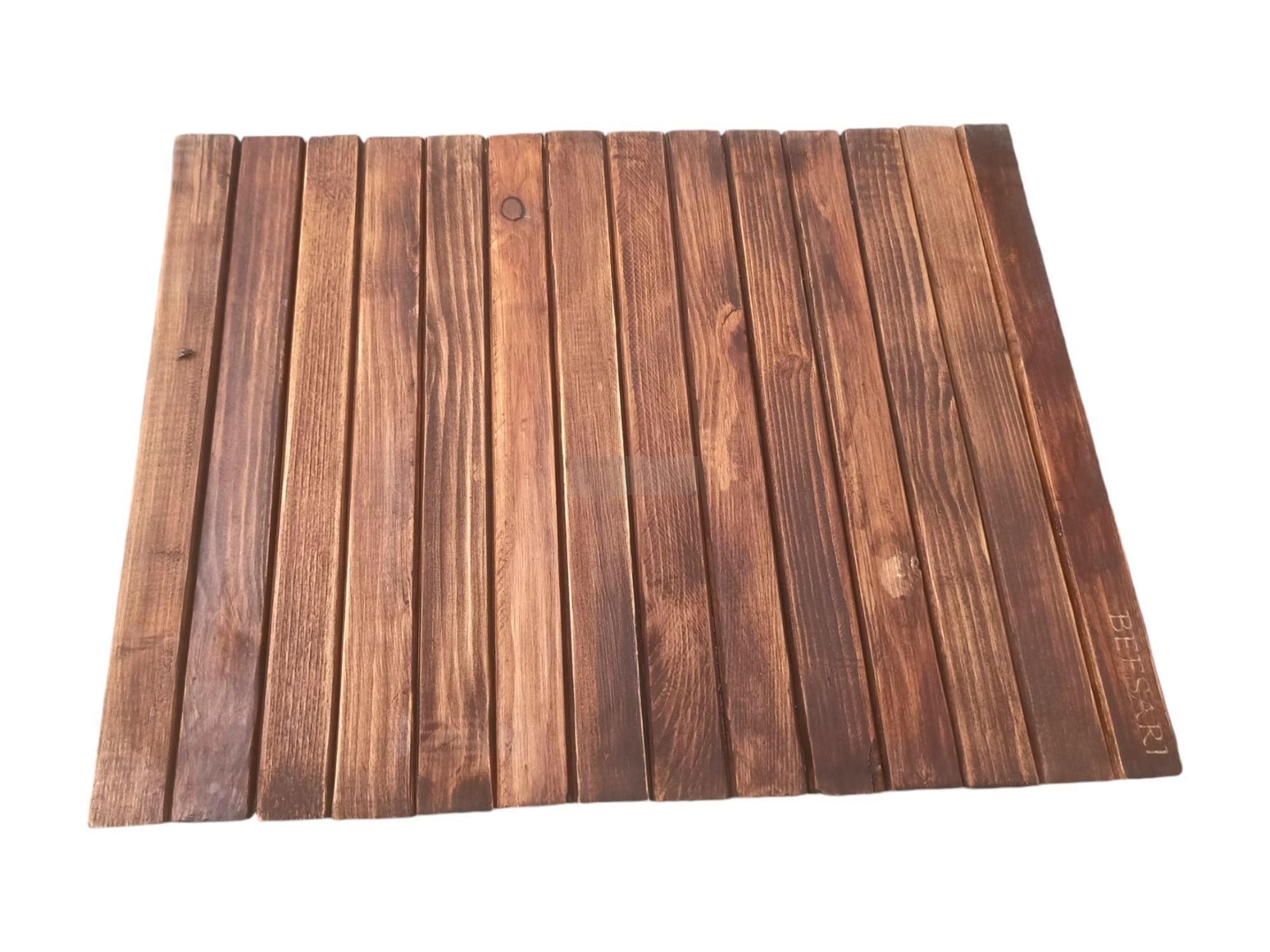 Foldable Wooden Sofa Tray-Trays-BEESARI