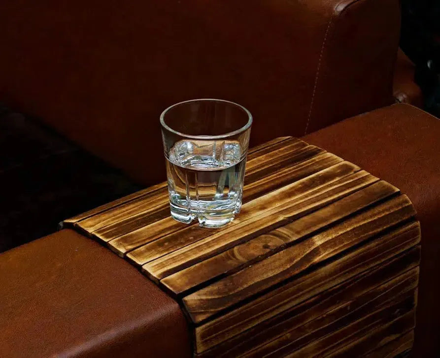 Foldable Wooden Sofa Tray-Trays-BEESARI