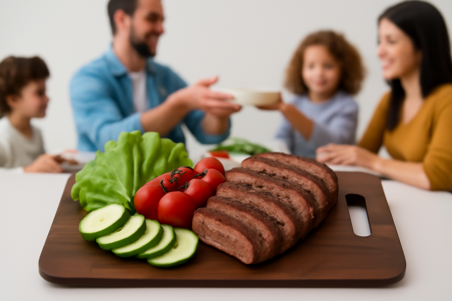 Handcrafted Wooden Cutting Board with Handle – Rustic Live Edge Rosewood Chopping Board – Unique Grain Charcuterie Serving Board