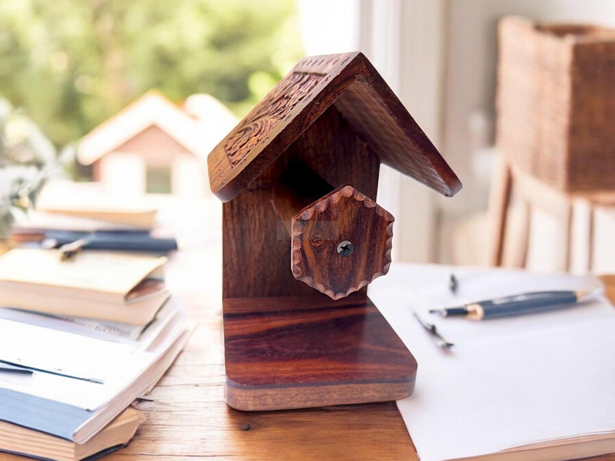 Handmade Rosewood Tissue Roll Srand – Rustic, Elegant Wooden Tissue Holder, Custom Decorative Rosewood Tissue Dispenser, Eco-Friendly, Stylish Bathroom and Home Decor-Organizer-BEESARI