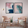 Nordic Modern Small Fresh Color Plant (2 Panel) Nordic Wall Art