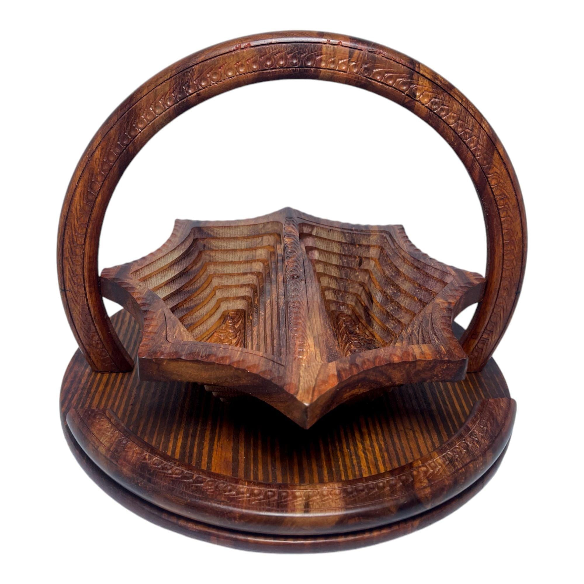Star Shape 2 Portion Foldable Tray-Trays-BEESARI
