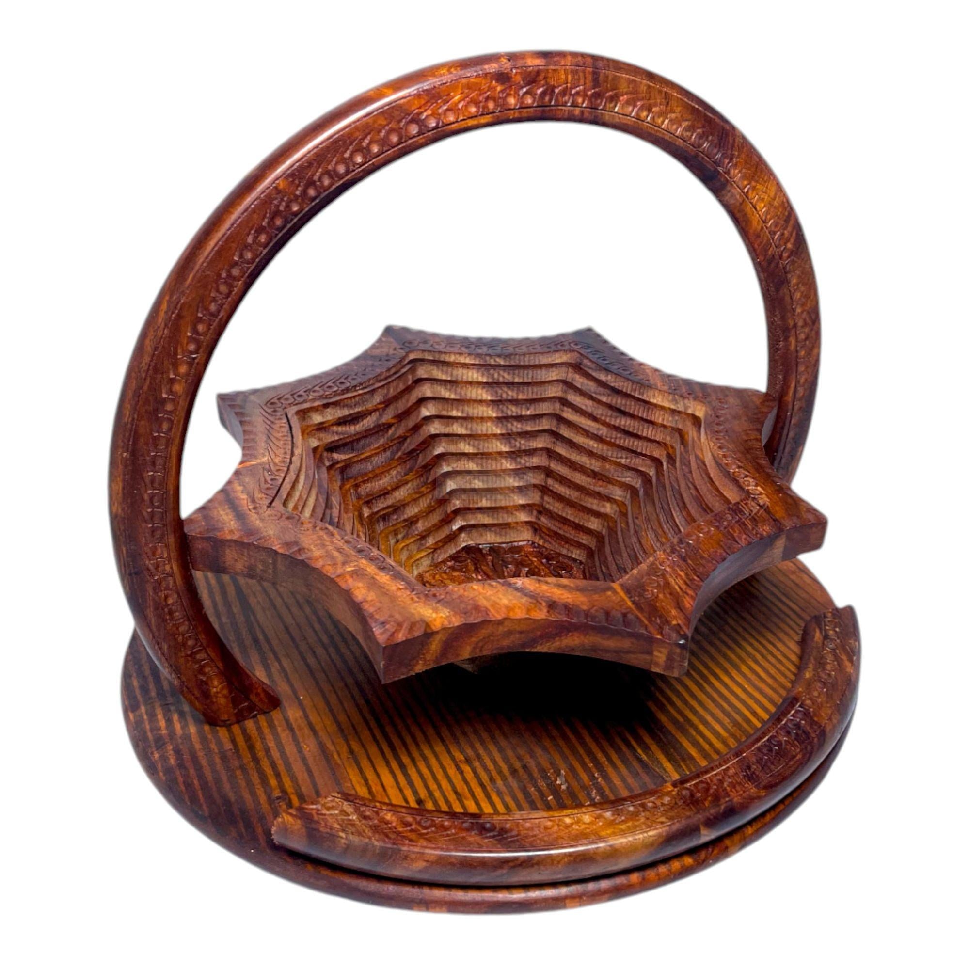 Star Shape Bowl Round Foldable Tray-Trays-BEESARI
