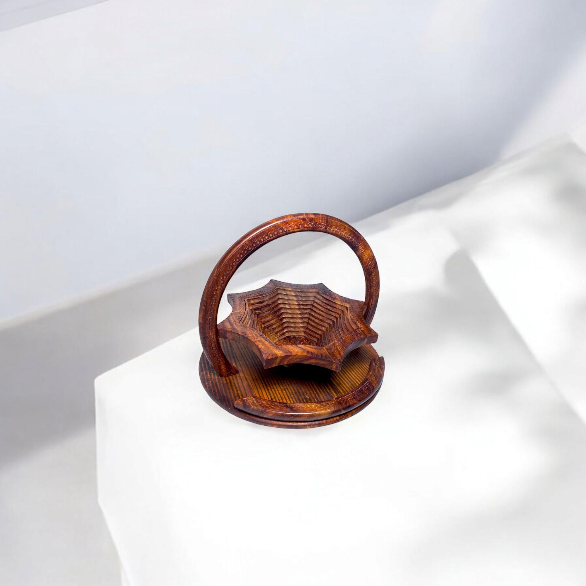 Star Shape Bowl Round Foldable Tray-Trays-BEESARI