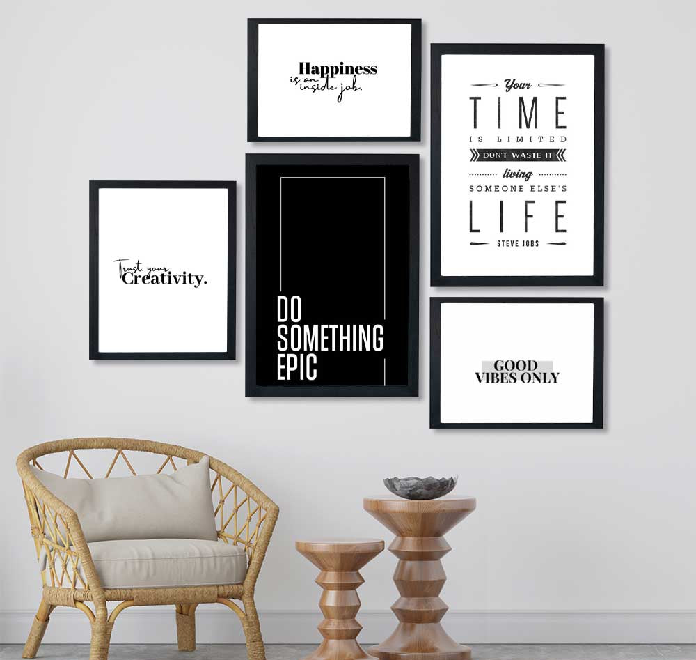 Do Something Epic (5 Panel) Motivational Wall Art