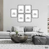 Black & White Architectural Set (6 Panel) Architecture Wall Art